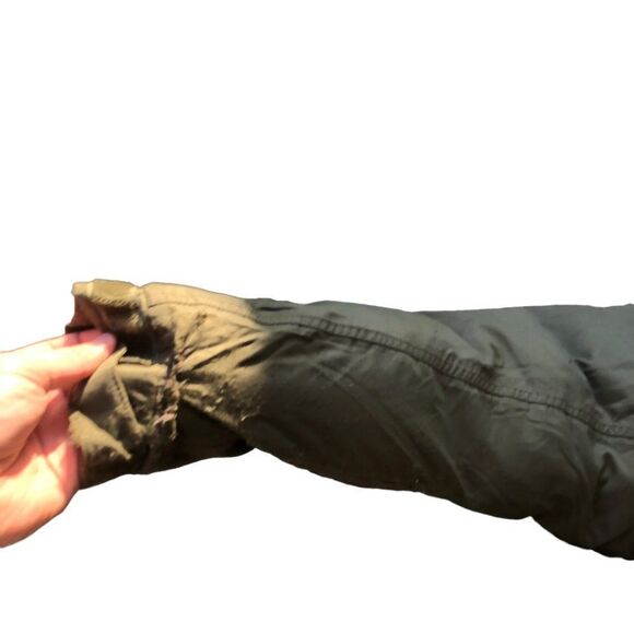 Vintage The North Face Hyvent Goose Down Jacket Large Green - Picture 6 of 16